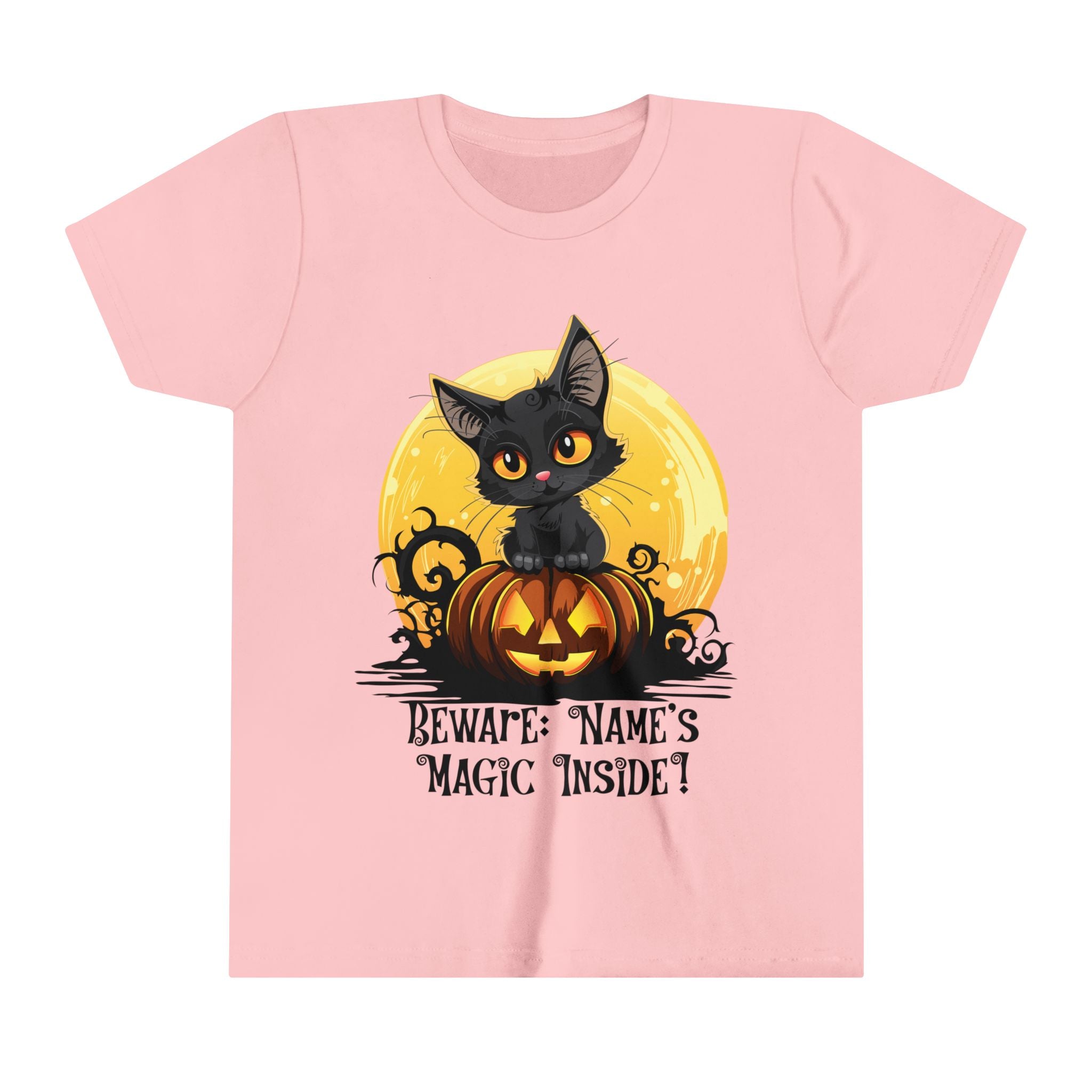 beware magic inside Youth Short Sleeve Tee