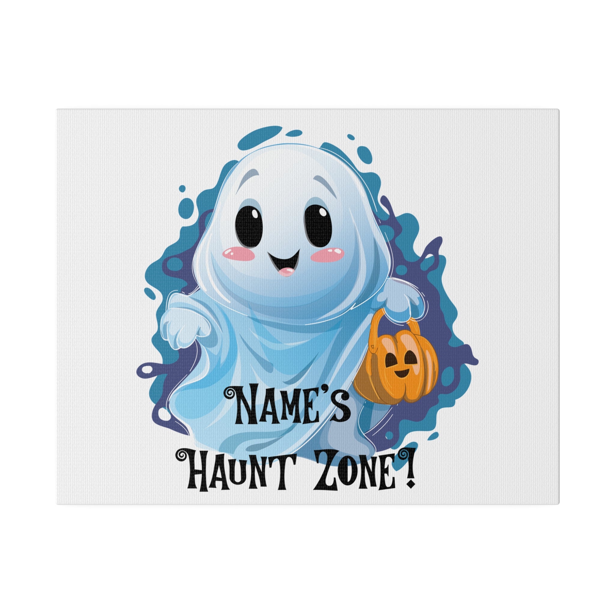 haunt zone Matte Canvas, Stretched, 0.75"