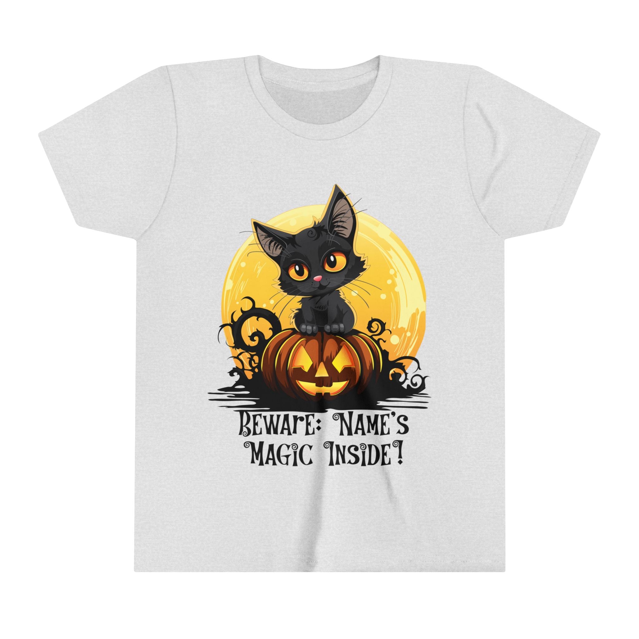 beware magic inside Youth Short Sleeve Tee