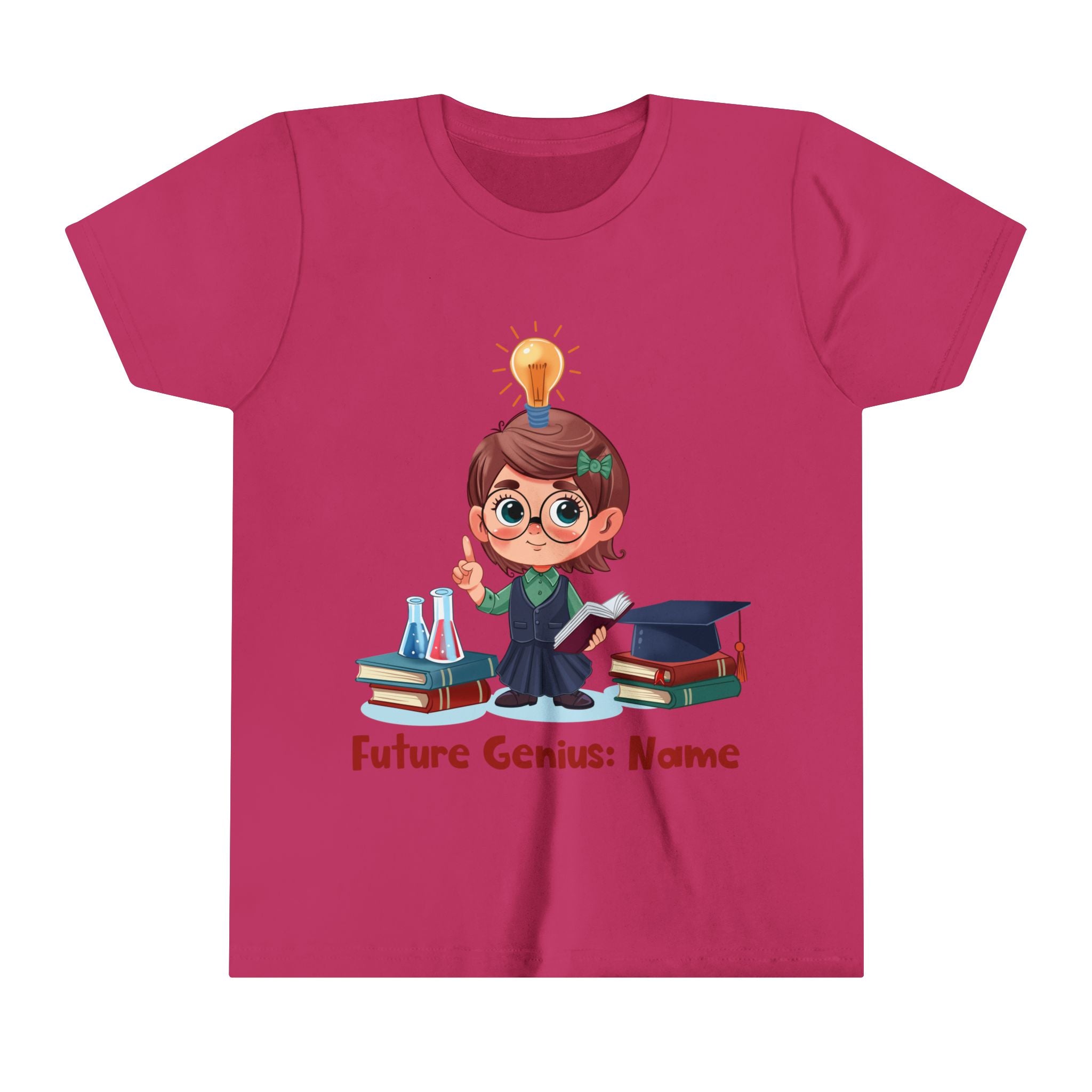 Genius girl Youth Short Sleeve Tee